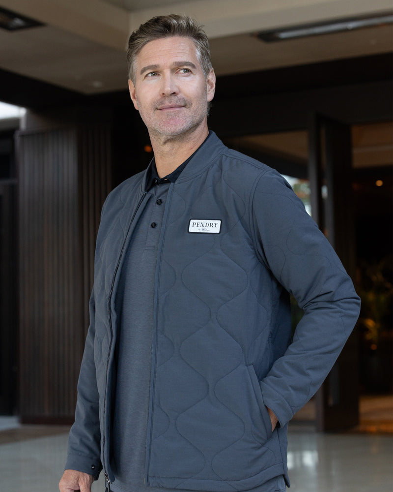 Pendry X BOEN Tribute Quilted Bomber Jacket